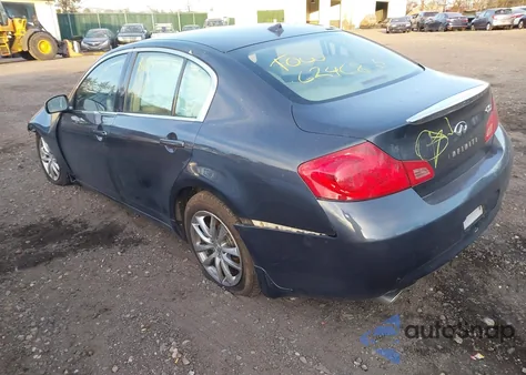 2008 Infiniti G35X from USA, damaged, VIN JNKBV61F78M254727